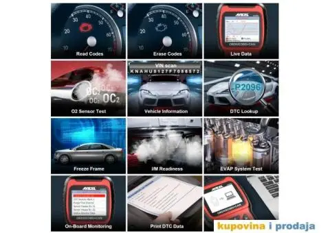 Novo - Ancel AS500 OBD2 Auto Diagnostika - 4/14