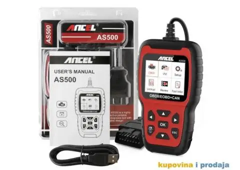 Novo - Ancel AS500 OBD2 Auto Diagnostika - 8/14