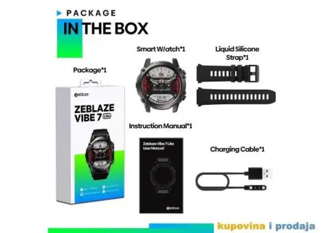 Novo - Zeblaze Vibe 7 Lite Bluetooth Smartwatch, Pozivi - 15/15