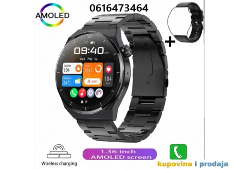Novo - GT3 Pro Bluetooth NFC Smart Watch Bluetooth Poziv - 1/15