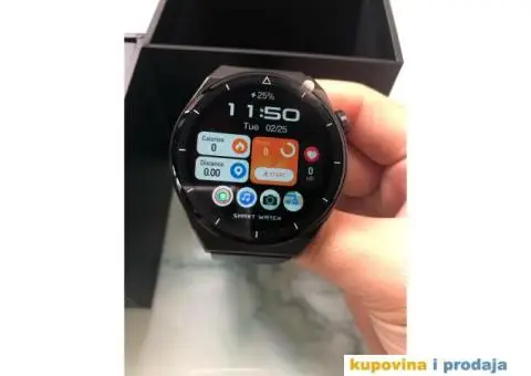 Novo - GT3 Pro Bluetooth NFC Smart Watch Bluetooth Poziv - 9/15