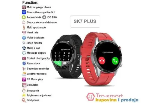 Novo - S7 Plus Smart Watch ECG+BT Pozivi - 2/15
