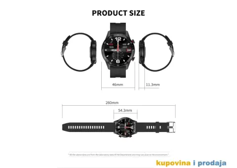 Novo - S7 Plus Smart Watch ECG+BT Pozivi - 14/15