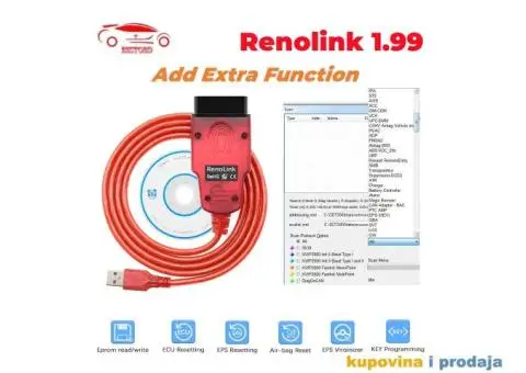 RenoLink 1.99 Renault i Dacia Auto Dijagnostika - 2/13