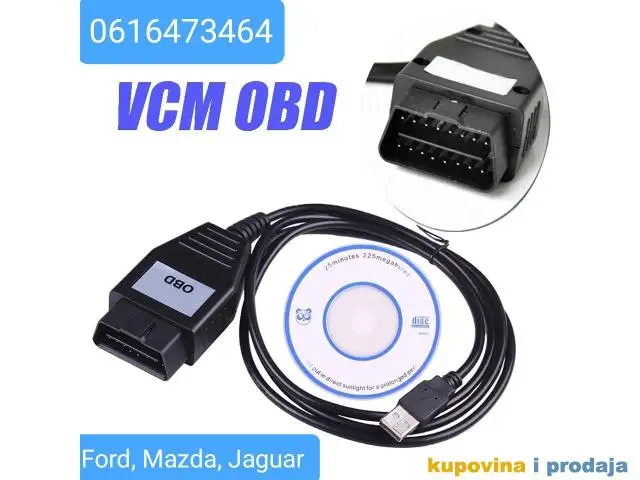 Ford Mazda VCM OBD2 USB Focom Auto Dijagnostika - 1