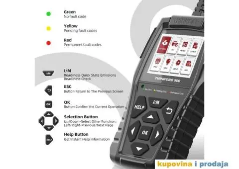 Thinkcar Thinkobd 500 OBD2 Auto Dijagnostika - 8/15