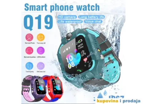 Vodoot****i Q19 Dečiji Smart Watch LBS lokator,Sim Kartica - 1/14