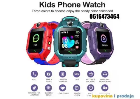 Vodoot****i Q19 Dečiji Smart Watch LBS lokator,Sim Kartica - 12/14