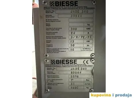 Na prodaju kanterica BIESSE JADE 340 - 11/11