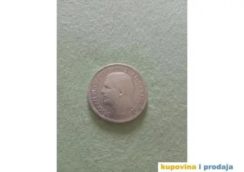 Prodajem originalnih 5 dinara (srebro) Milana Obranovica iz 1879 godine - 4/4