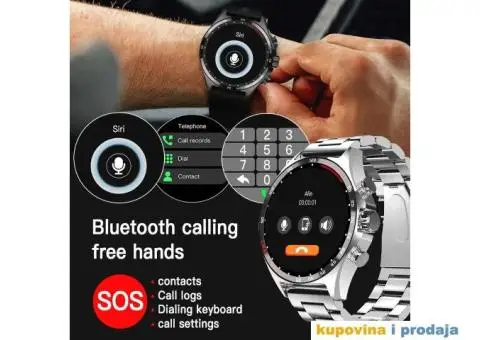 SK27 Smartwatch – Bluetoth,NFC,Kompas,AI Voice - 2/15