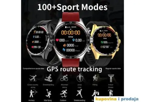 SK27 Smartwatch – Bluetoth,NFC,Kompas,AI Voice - 5/15