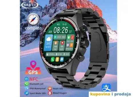 SK27 Smartwatch – Bluetoth,NFC,Kompas,AI Voice - 9/15
