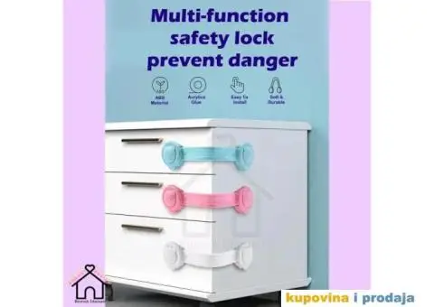 Sigurnosne zaštitne brave za decu 10 kom - 4/15