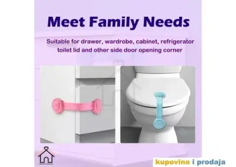 Sigurnosne zaštitne brave za decu 10 kom - 5/15