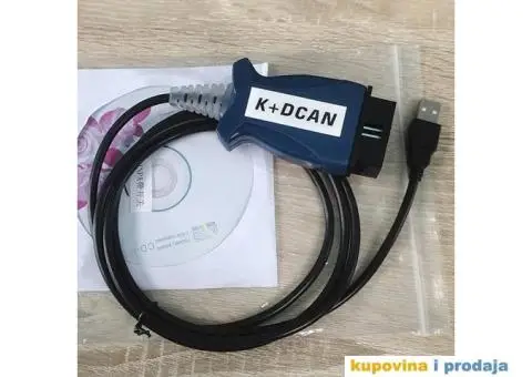 BMW K+CAN INPA - K+DCAN, FTDI FT232RL OBD2 Dijagnostika - 2/10