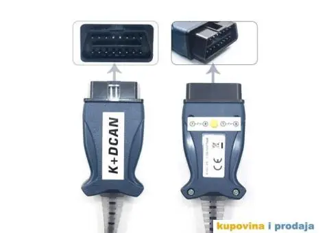 BMW K+CAN INPA - K+DCAN, FTDI FT232RL OBD2 Dijagnostika - 4/10