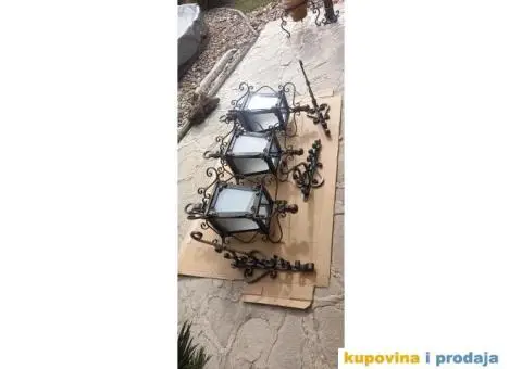 Fenjeri, kovano gvožđe - 3/15