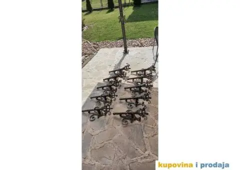 Fenjeri, kovano gvožđe - 15/15