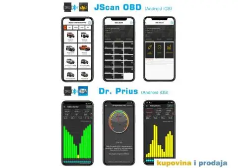 Veepeak OBDCheck BLE OBD2 Bluetooth 4.0 za iOS i Android - 10/15