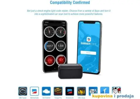 Veepeak OBDCheck BLE OBD2 Bluetooth 4.0 za iOS i Android - 15/15