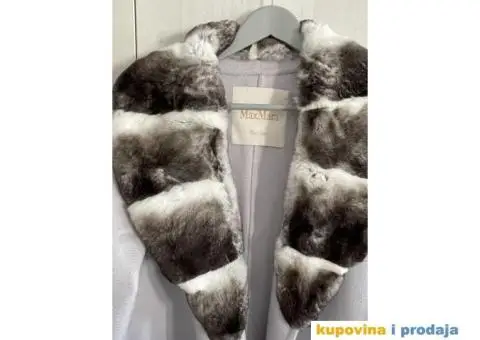 Kaput od kašmira sa krznom od činčile - 2/5
