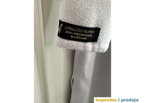 Kaput od kašmira sa krznom od činčile - 4/5