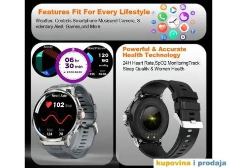 V69 Bluetooth Smart Watch - Bluetooth Pozivi - 5/15