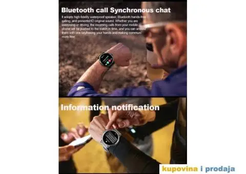V69 Bluetooth Smart Watch - Bluetooth Pozivi - 6/15