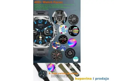 V69 Bluetooth Smart Watch - Bluetooth Pozivi - 10/15