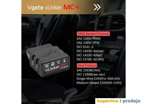 Vgate vLinker MC + V2.2 Bluetooth 4.0 BimmerCode FORScan - 9/15