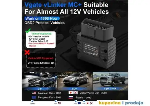 Vgate vLinker MC + V2.2 Bluetooth 4.0 BimmerCode FORScan - 11/15