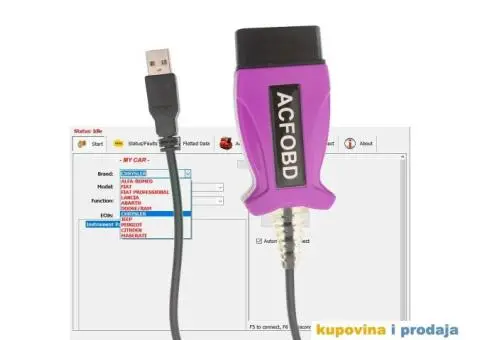 ITCARDIAG ACFOBD OBD2 Fiat/Alfa/Lancia/Chrysler/Dodge/Jeep - 11/15