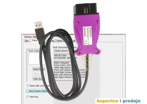 ITCARDIAG ACFOBD OBD2 Fiat/Alfa/Lancia/Chrysler/Dodge/Jeep - 12/15