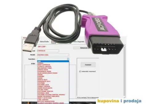 ITCARDIAG ACFOBD OBD2 Fiat/Alfa/Lancia/Chrysler/Dodge/Jeep - 13/15