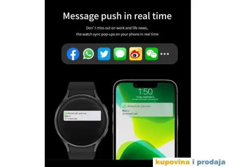 Watch 6 Bluetooth GPS NFC Smart Watch Bluetooth Poziv - 14/15