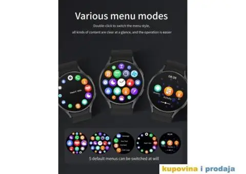 Watch 6 Bluetooth GPS NFC Smart Watch Bluetooth Poziv - 15/15