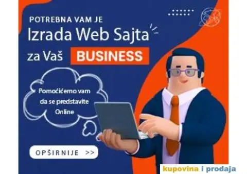 Izrada Web sajta za tvoje poslovanje - 1/4