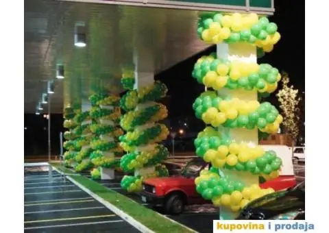 Dekoracija balonima,kurs dekoracije,podučavanje,baloni - 13/15