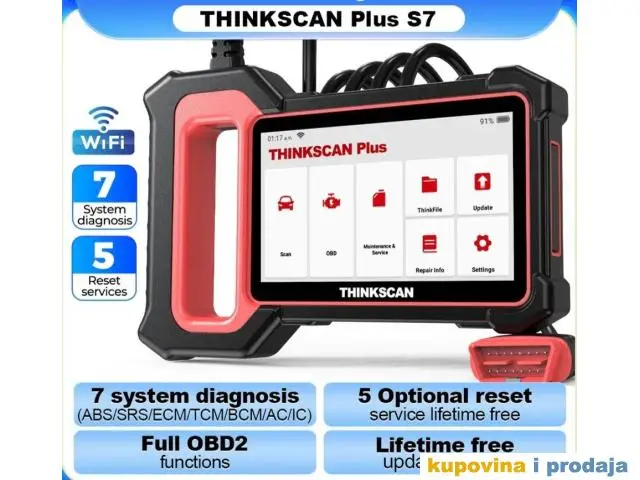 THINKSCAN PLUS S7 - OBD2 Auto Dijagnostika - 1