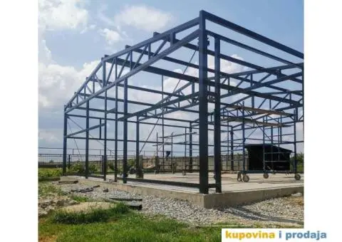 Izrada  montaznih hala I bindera - 7/8