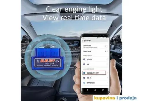 Mini Bluetooth ELM327 V1.5 Auto OBD2 Auto Dijagnostika - 6/14
