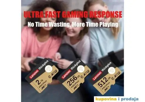 128 GB Lenovo ThinkPlus SD Memorijska kartica klase 10 - 12/15