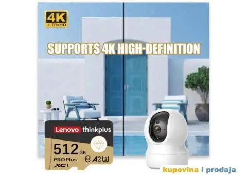 128 GB Lenovo ThinkPlus SD Memorijska kartica klase 10 - 13/15