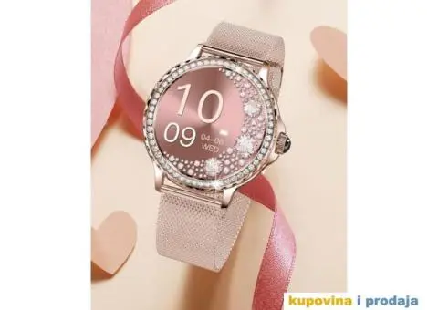 Rosegold Smart Watch za Dame Bluetooth poziv - 8/15