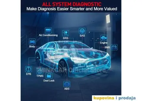 THINKCAR Thinkdiag 2 Bluetooth CAN FD OBD2 Auto Dijagnostika - 8/15