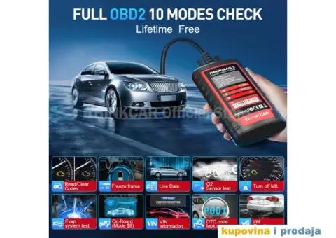 THINKCAR Thinkdiag 2 Bluetooth CAN FD OBD2 Auto Dijagnostika - 11/15