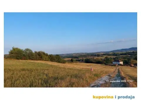 Prodajem plac50 ari, srce Sumadije Arandjelovac,Misaca - 1/3