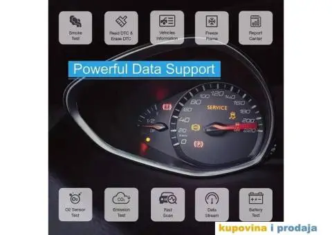 YUERSEAK GeeBT OBD2 Bluetooth iOS Android Auto Dijagnostika - 7/13