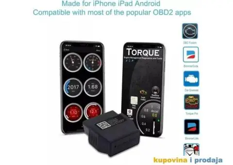 YUERSEAK GeeBT OBD2 Bluetooth iOS Android Auto Dijagnostika - 8/13